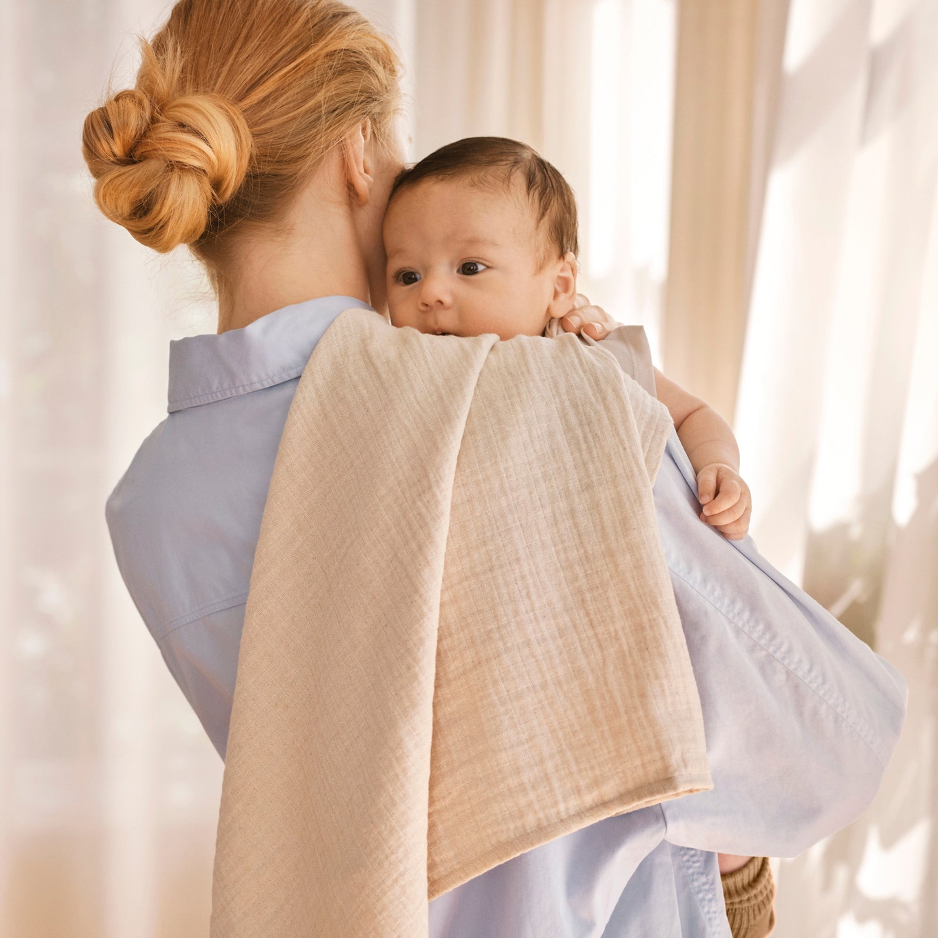 Spucktücher Rose Mix 4er Set 2