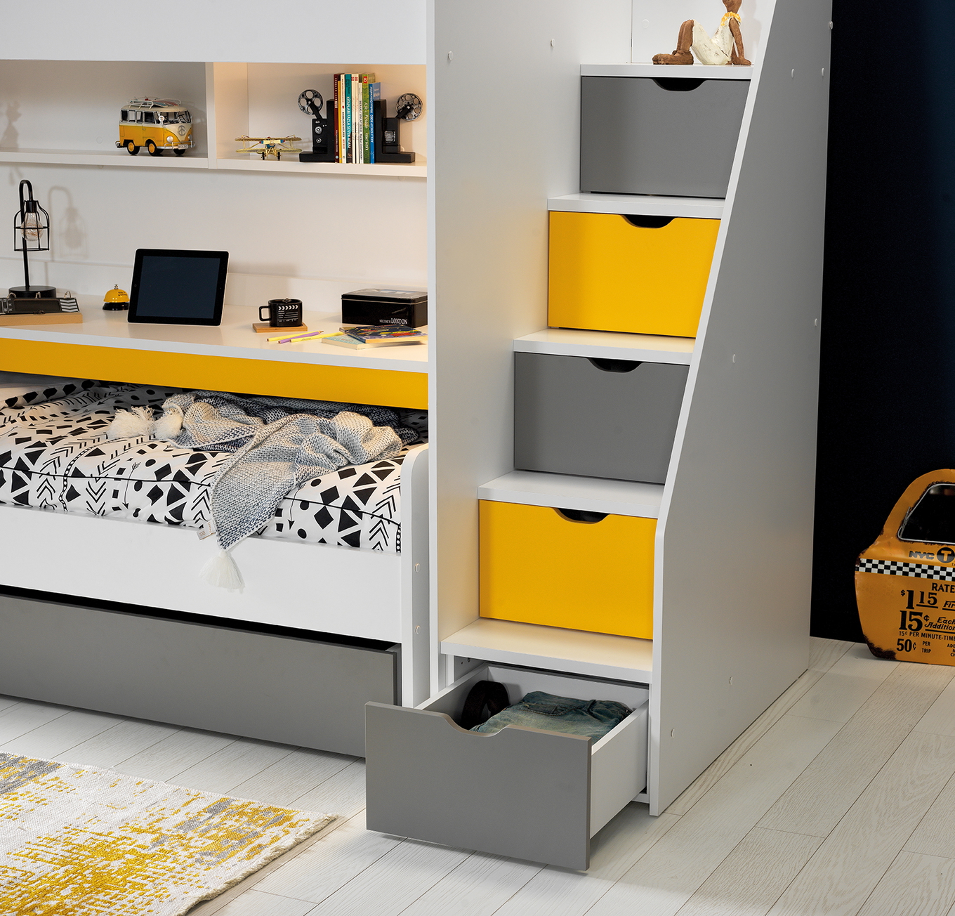 Hochbett Neo Set Gelb, Set 1 6