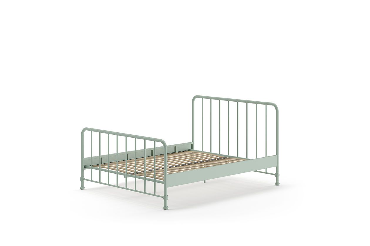 Metallbett Bronxx 160 Mintgrün 4