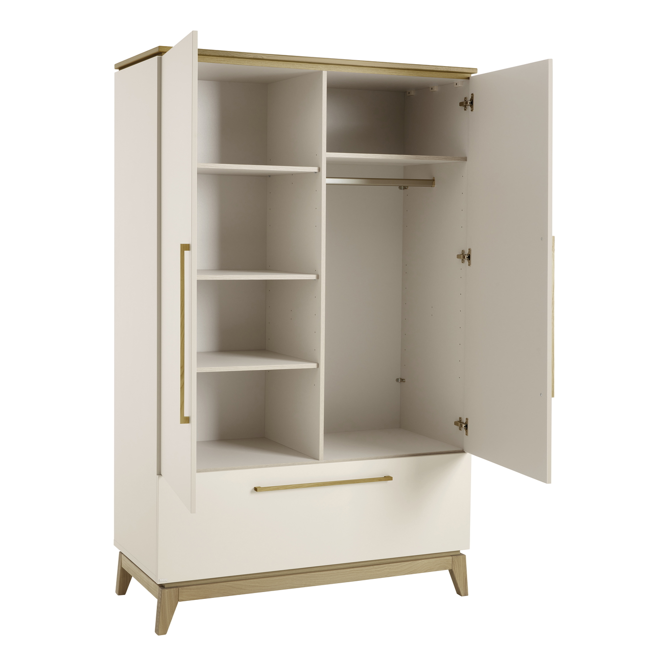 Kleiderschrank Stiene 2-türig 9