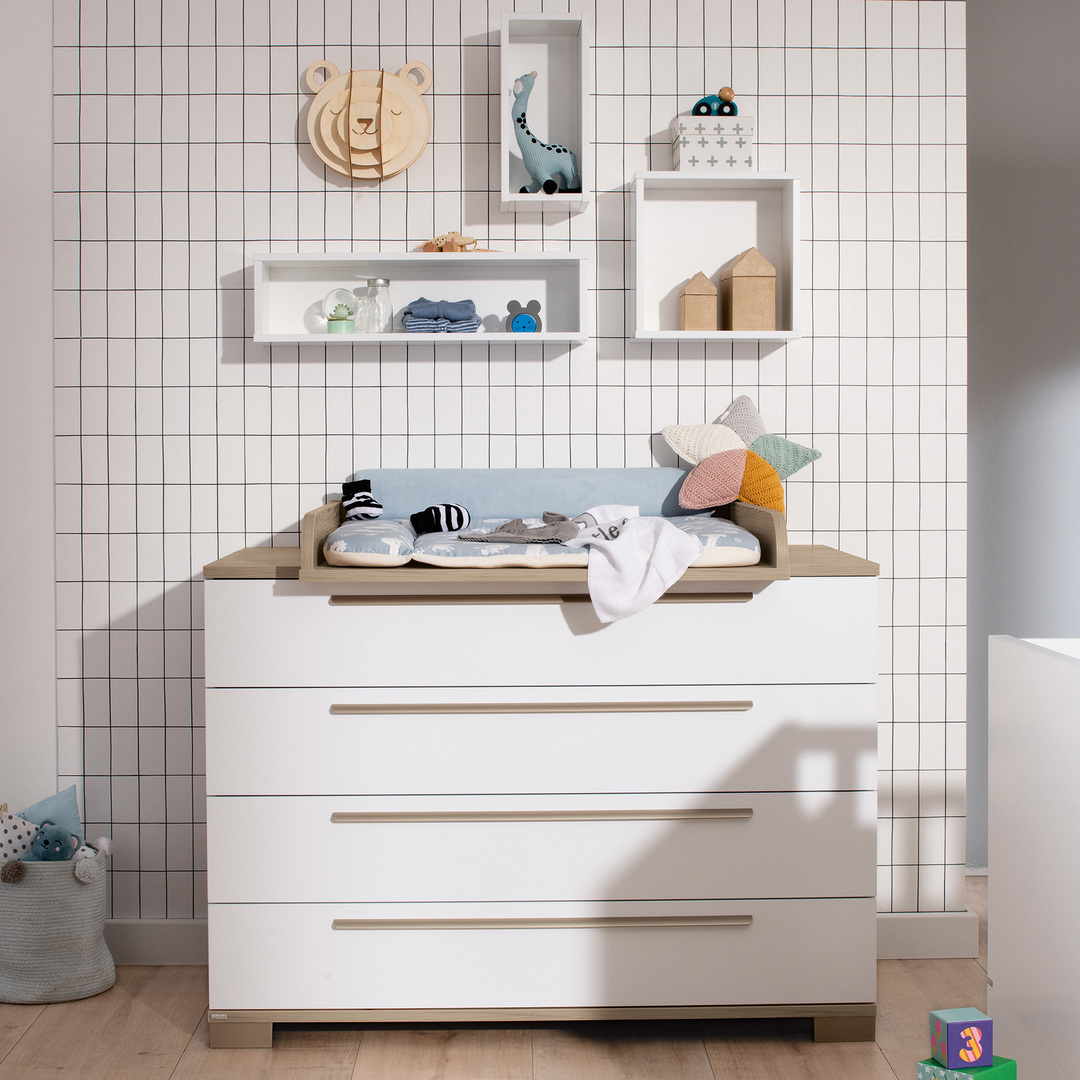 Kommode Carlo Front Weiss 3