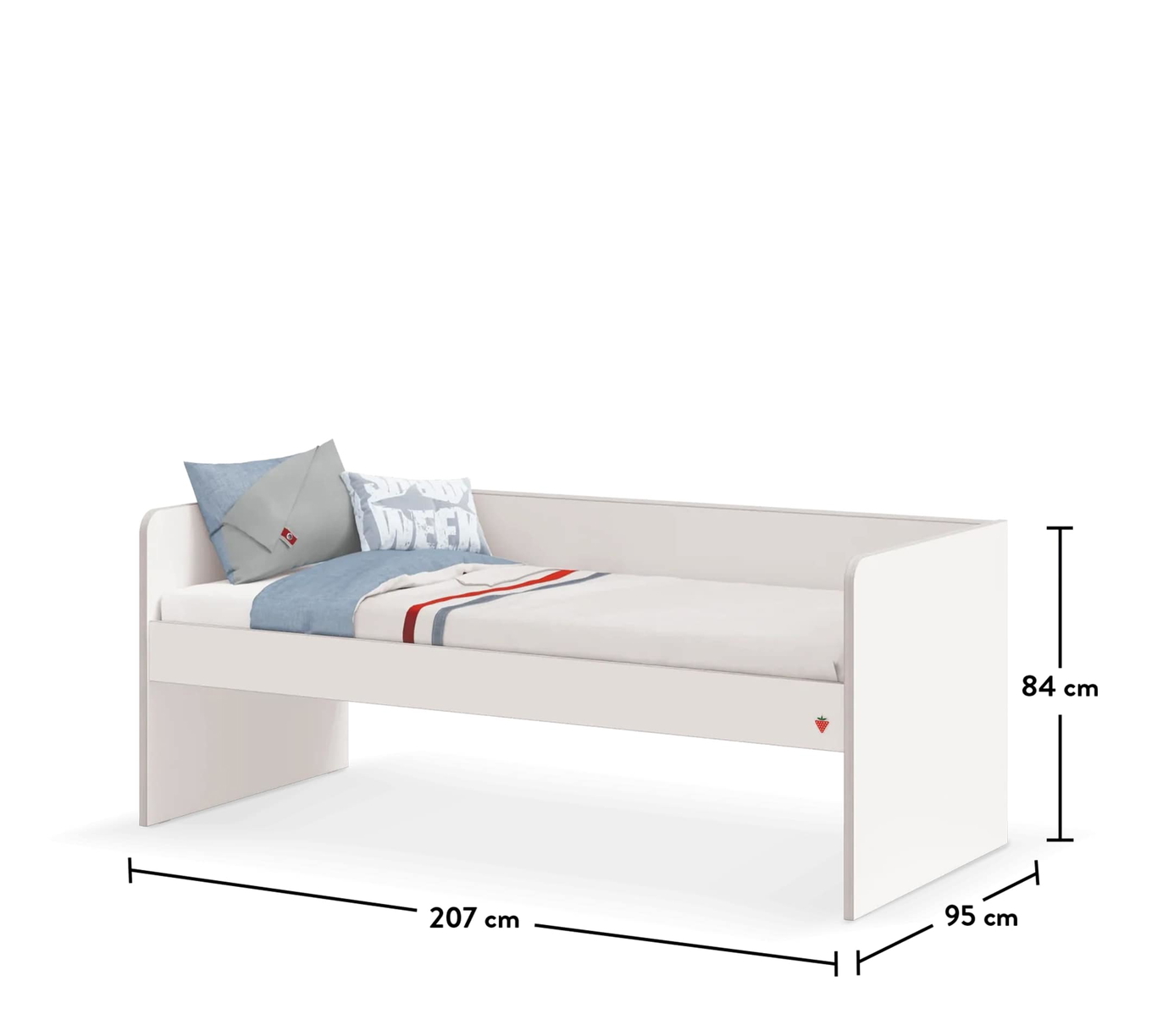 Bett Studio White 4