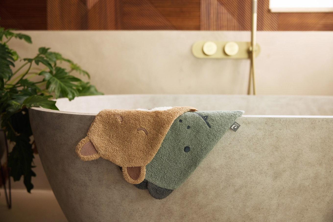 Waschhandschuh Frottee Krokodil 3