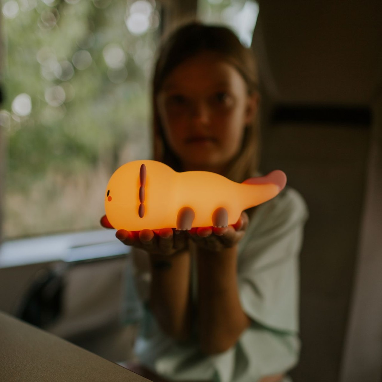 Lampe Axolotl Rosa #2