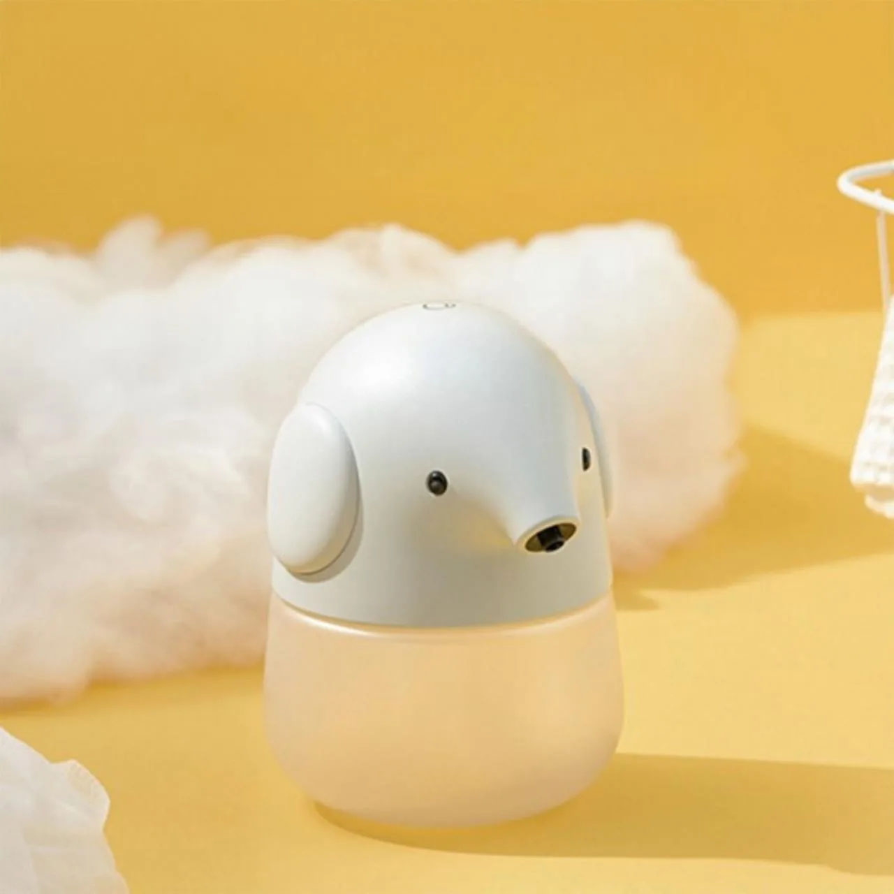 Seifenspender Elefant Weiss 3