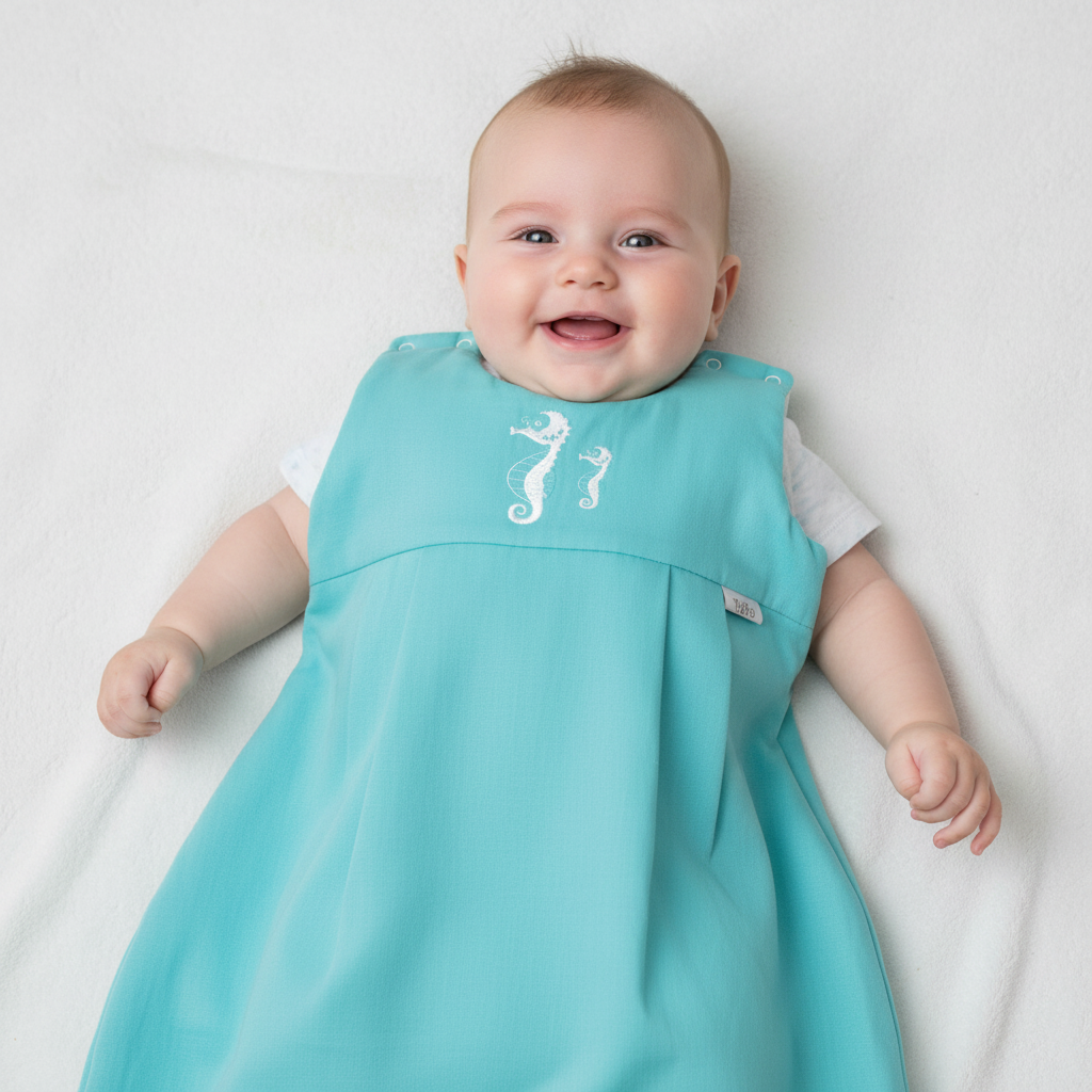 Schlafsack Tencel Türkis, 86/92 2