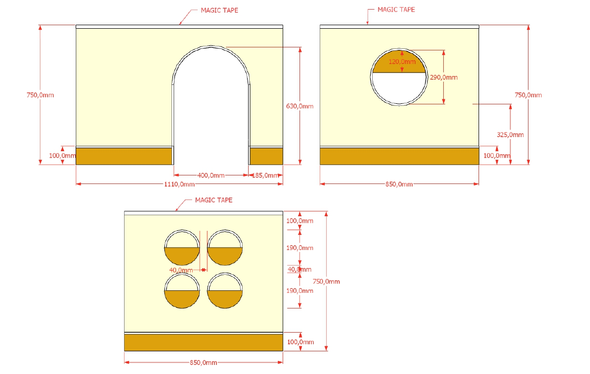 Hochbett Forrest inkl. Spielvorhang Weiss 8