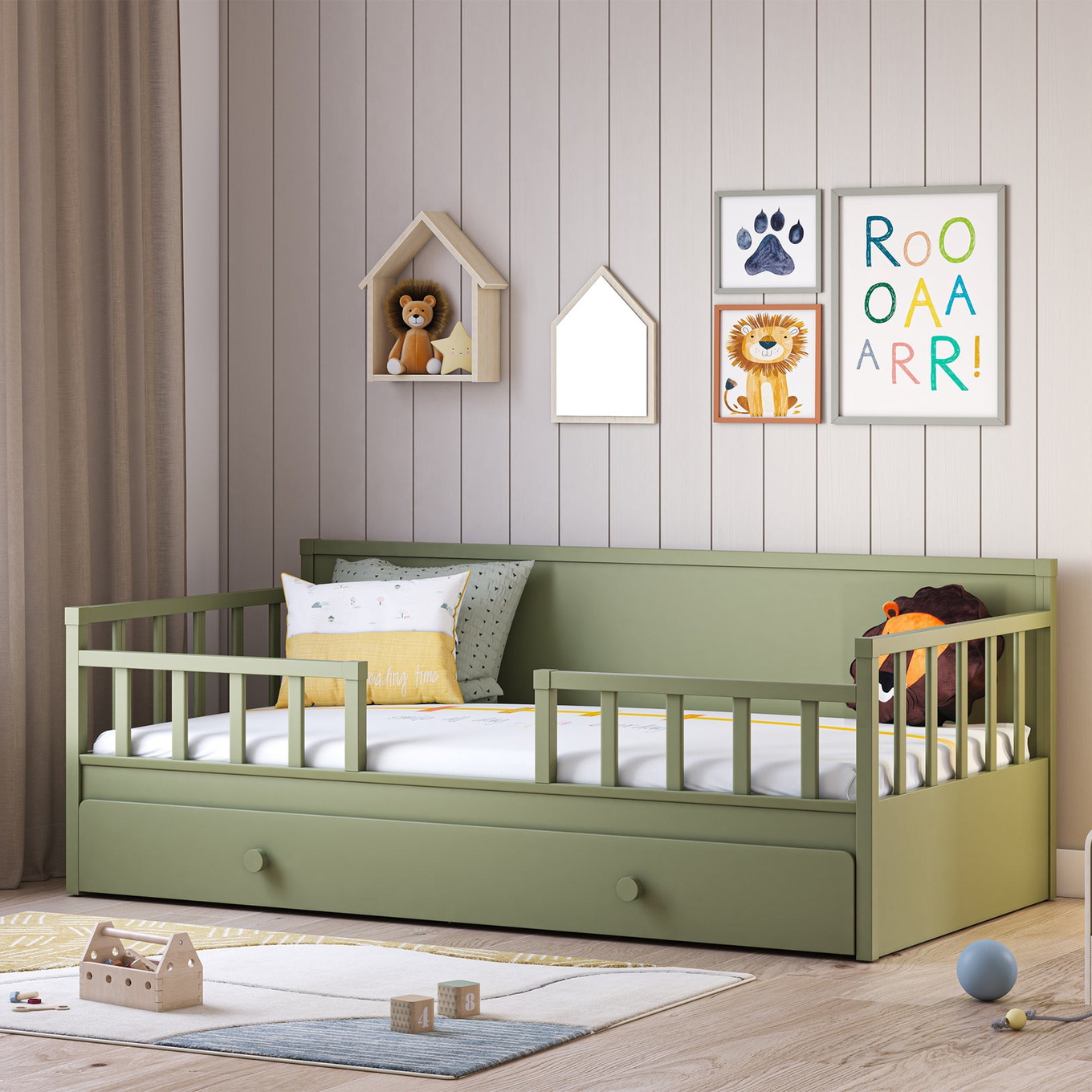 Bett Loof Day mit Ausziehkasten #2