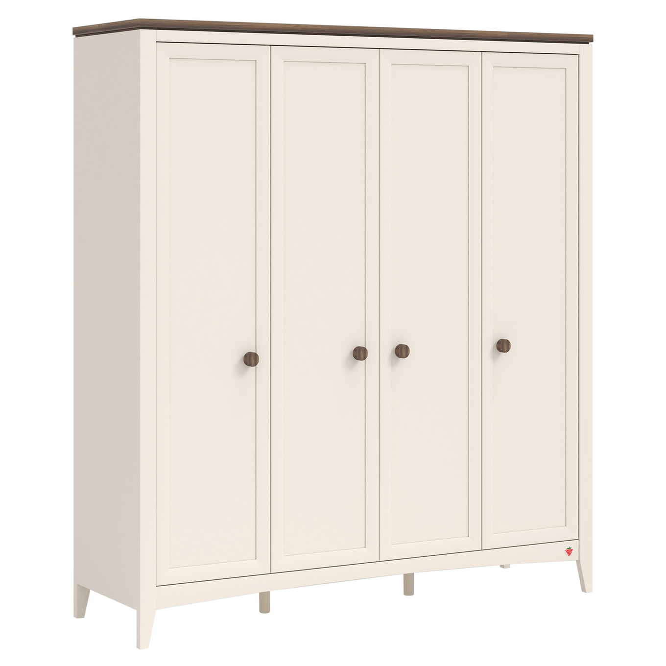 Kleiderschrank Lapel 4-türig