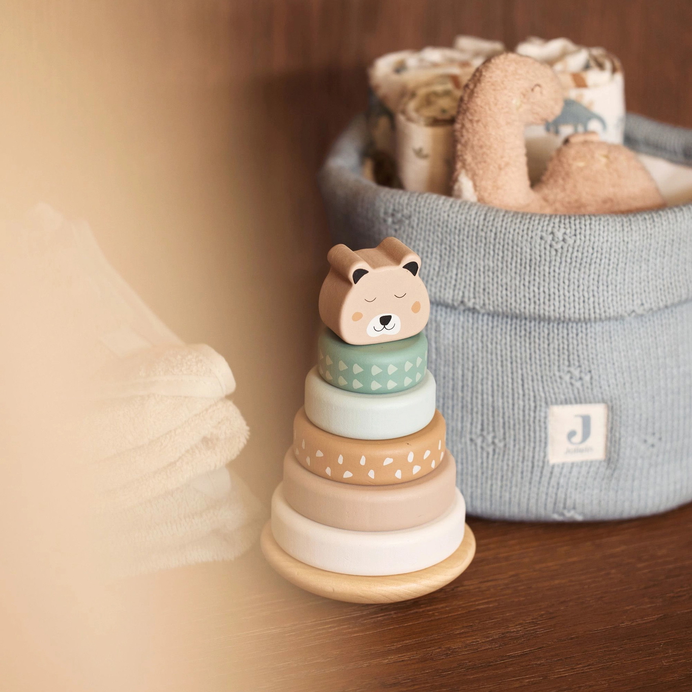 Holz Stapelringe Jungle Jambo 4