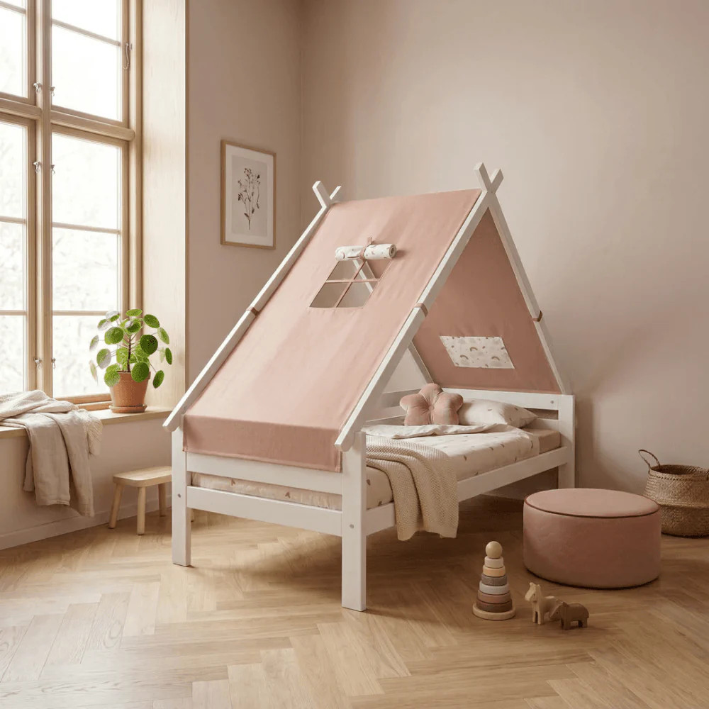 Stoffdach Tipi Rainbow 2