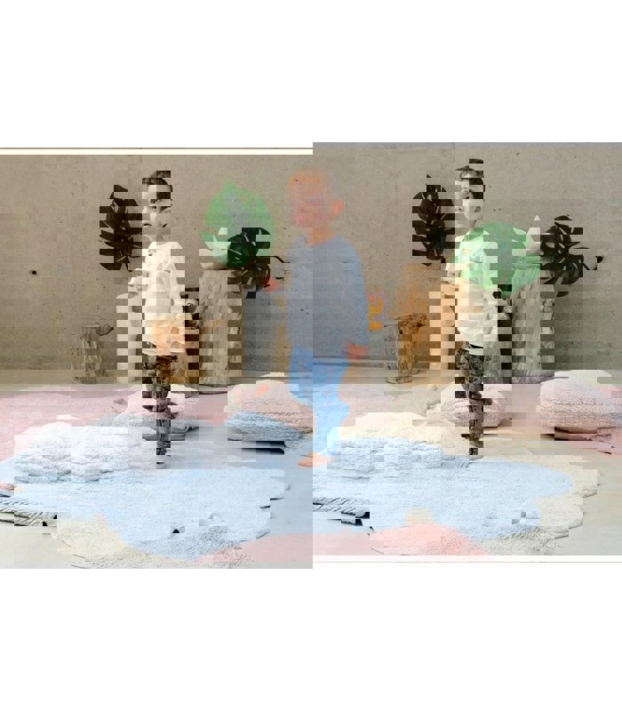 Teppich Puffy Dream Blau 4