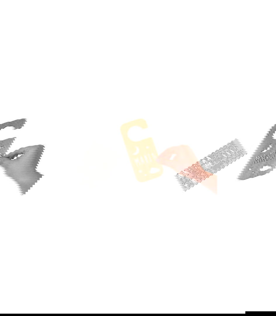 Türhänger Herz Weiss personalisierbar 2