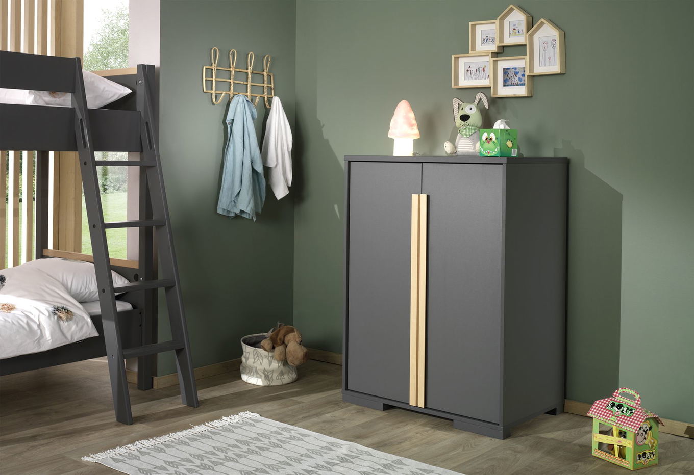 Schrank London Anthrazit 4