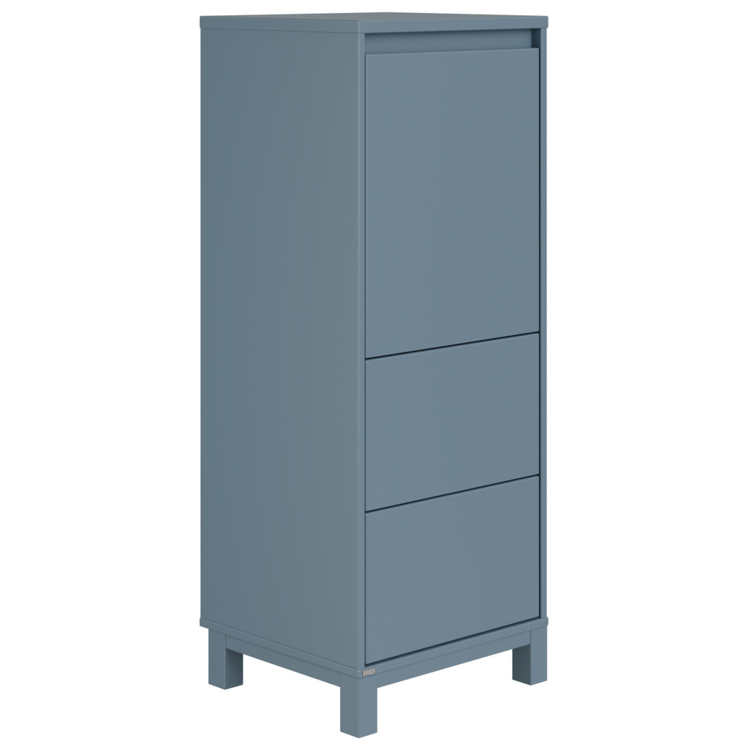 Hochkommode Olli 1T2S Blau