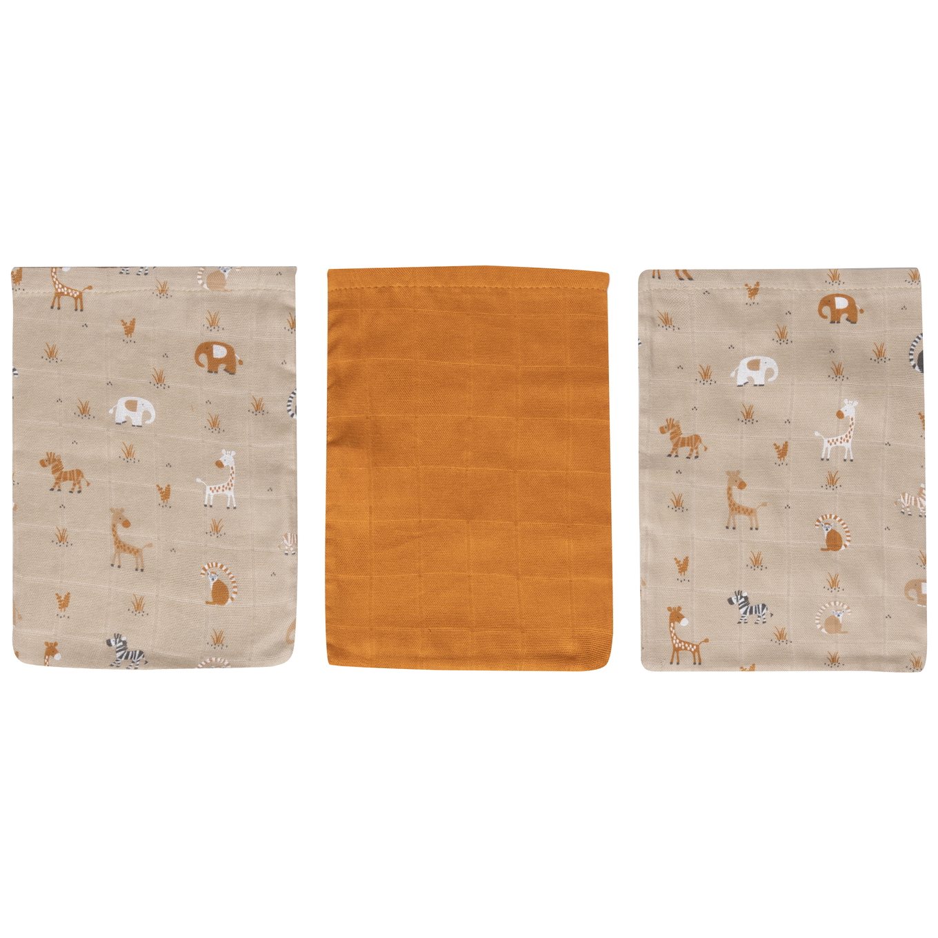 Waschhandschuh 3 Stück Steppe 1