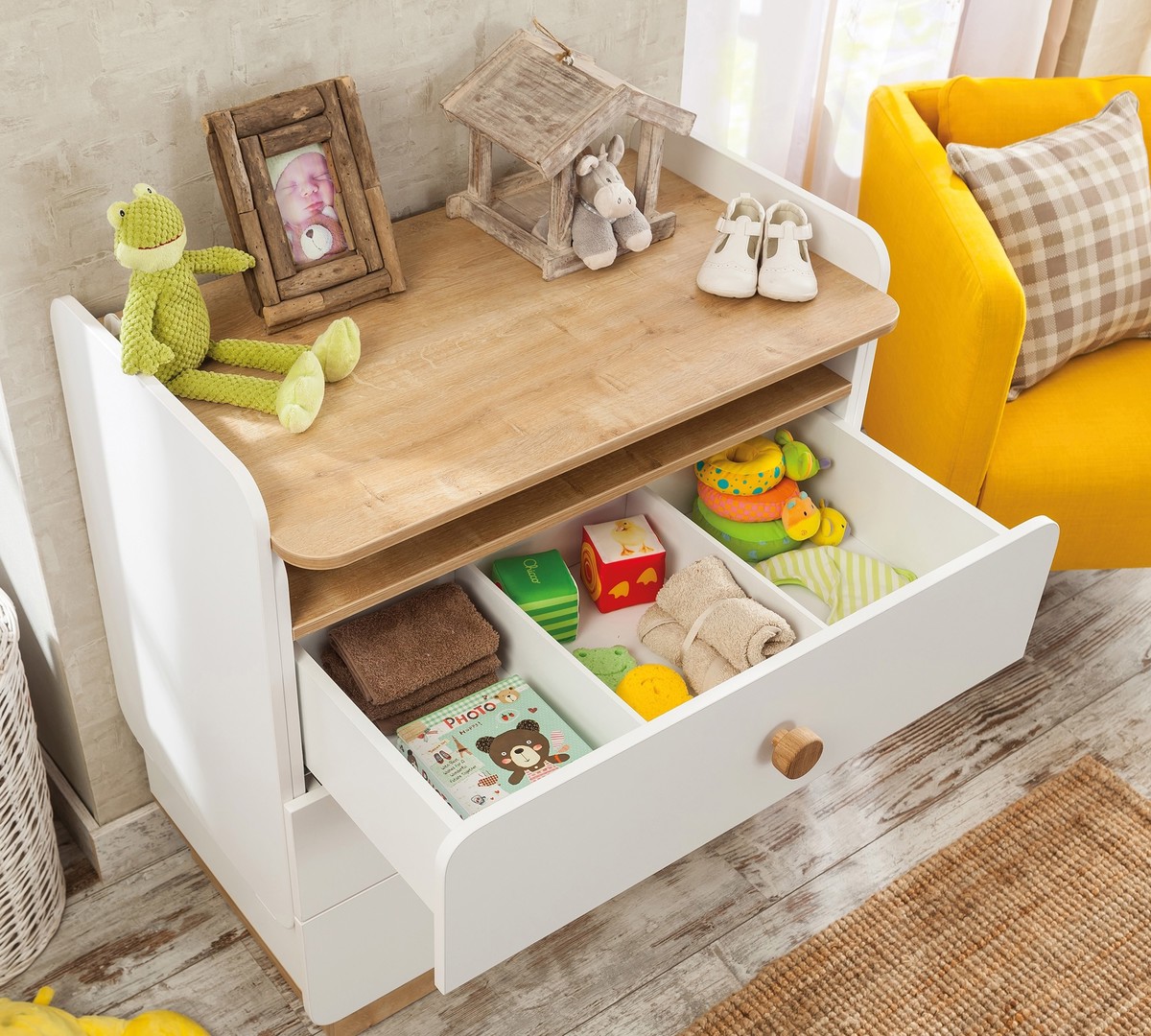 Wickelkommode Natura Baby 2 in 1 4
