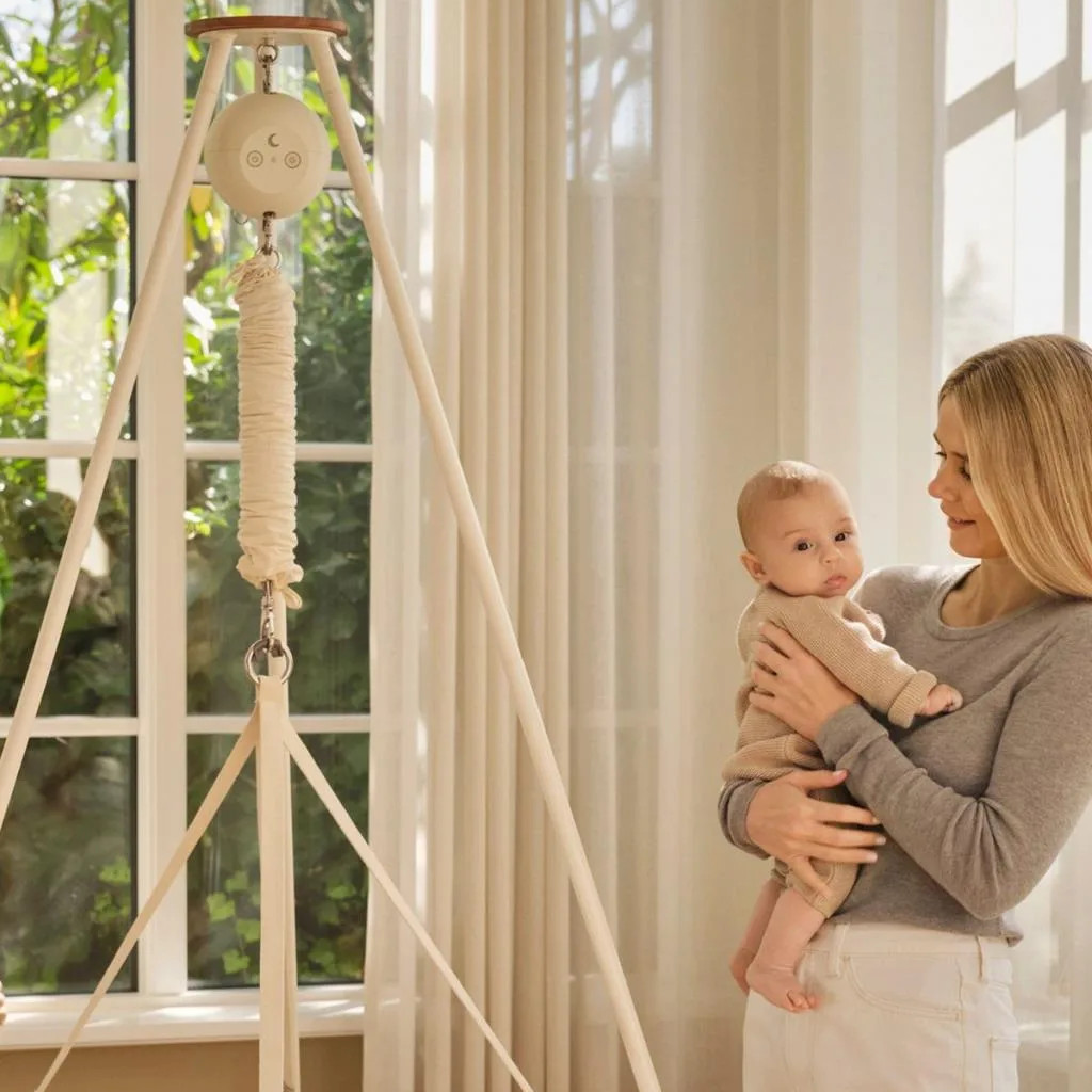 Federwiegen-Motor Connect Premium Warm Sand 4