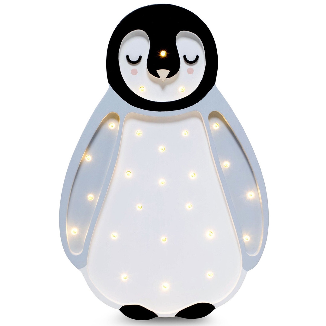 Nachtlampe Baby Pinguin Light Grey 1
