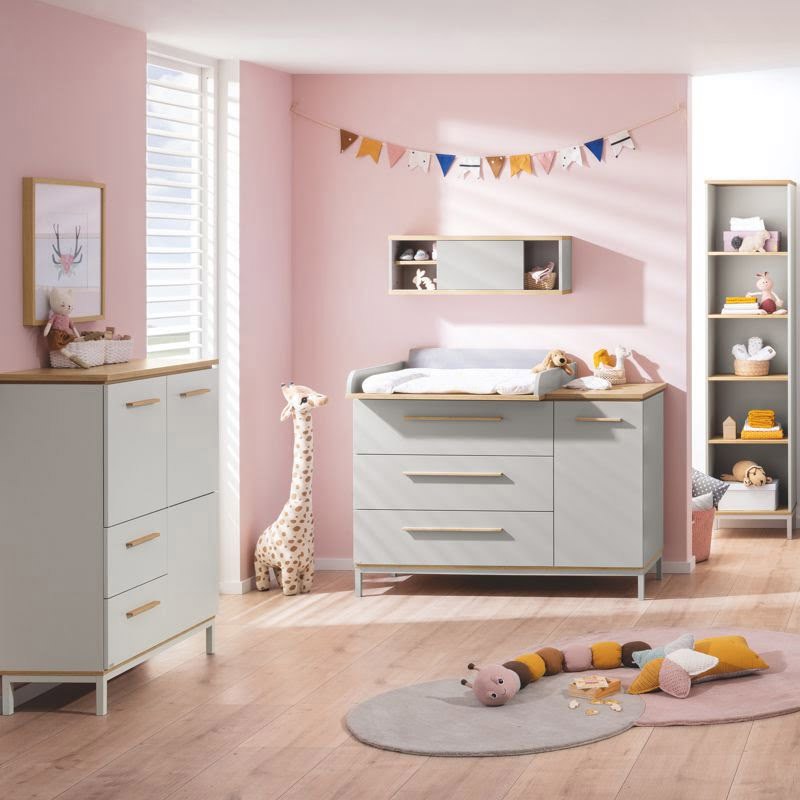 Wandregal Benne mit Schiebetür 5