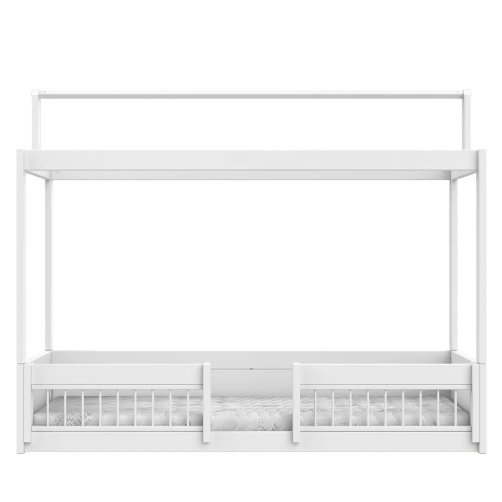 Hausbett Lifetime Montessori 90x200 cm mit Absturzsicherung #2