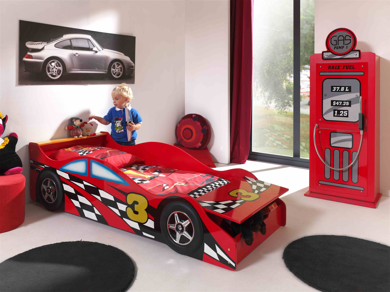 Autobett Rennwagen Toddler 3