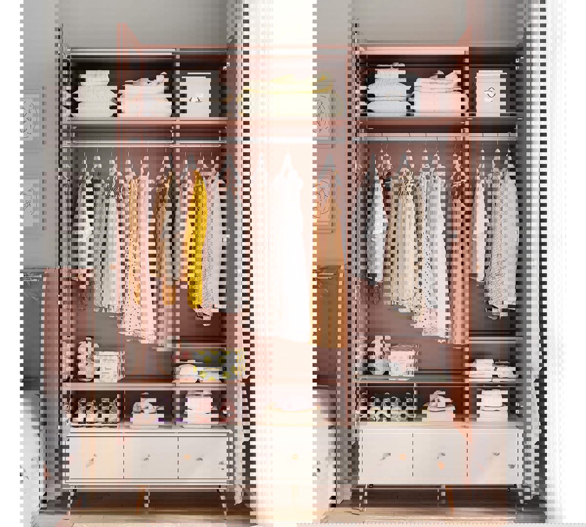 Kleiderschrank Elegance 3-türig mit Spiegel 7