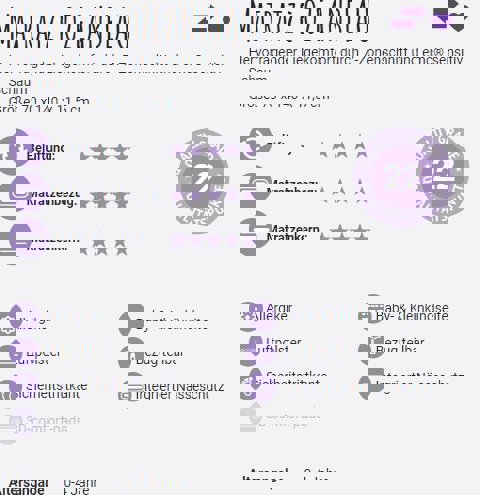 Babymatratze Ozeanblau 70 x 140 cm 6