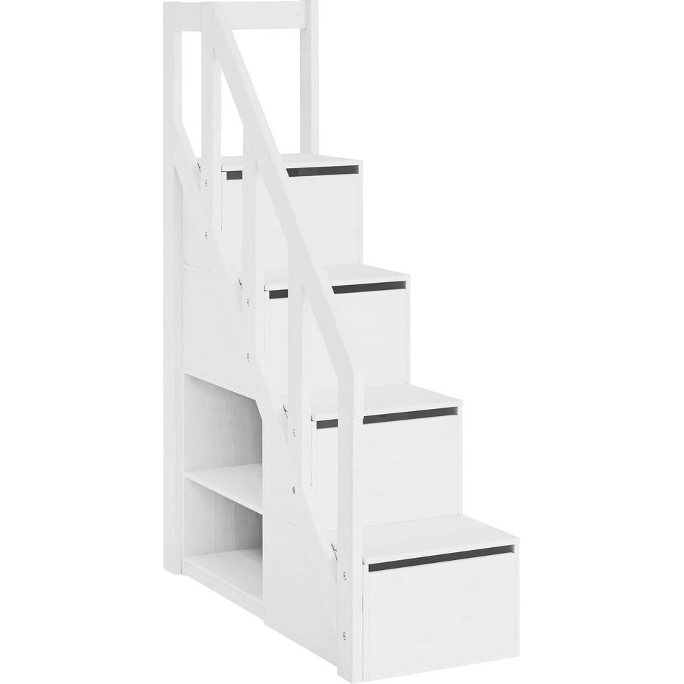 Treppe Lifetime für Etagen- und Hochbetten Weiss 1