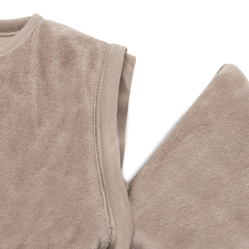 Schlafsack mit abnehmbaren Ärmeln Velvet Milky Coffee, 60 cm 6