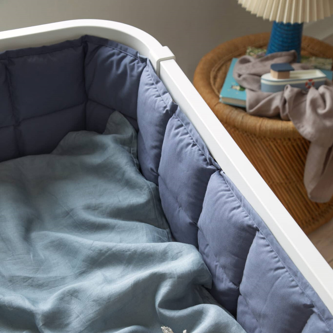 Bettnestchen Kapok Nordic Blue 2