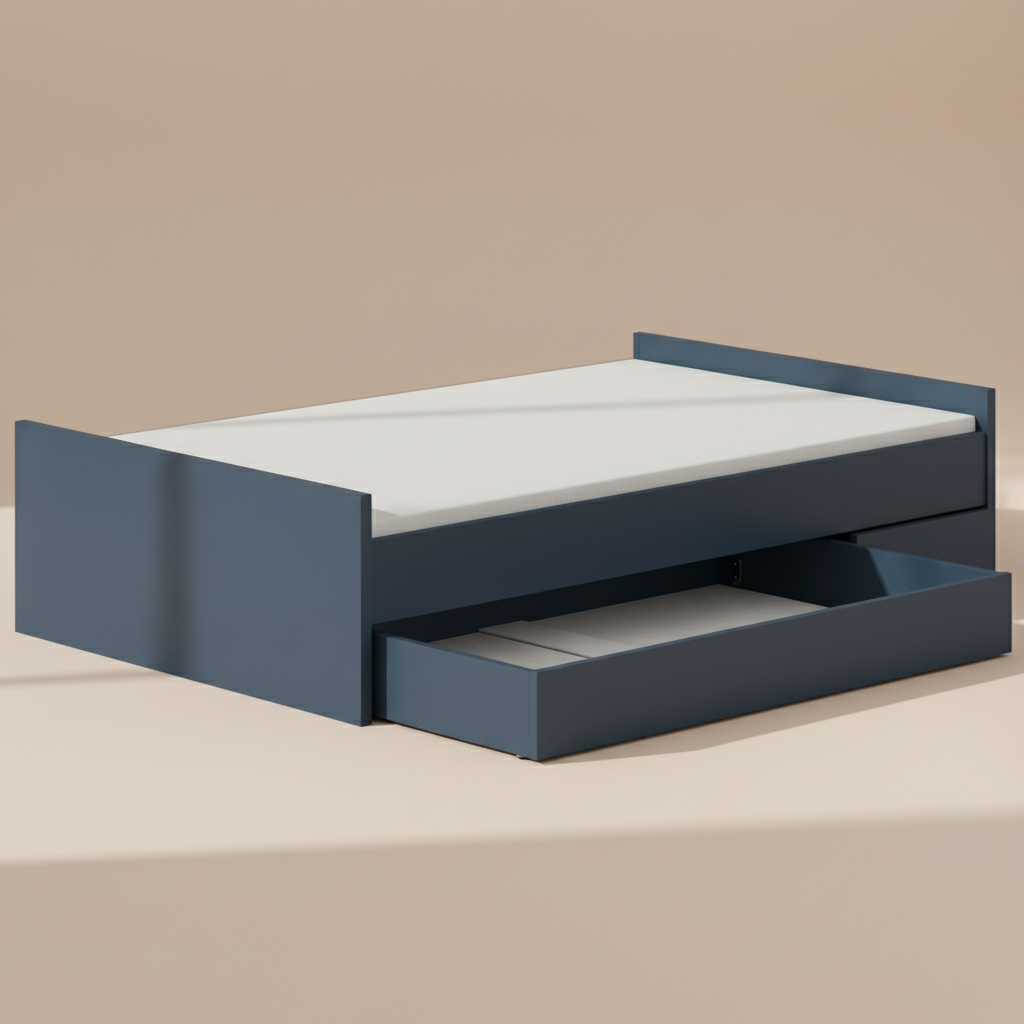 Bettschublade 3/4 Little Flo Blau #2