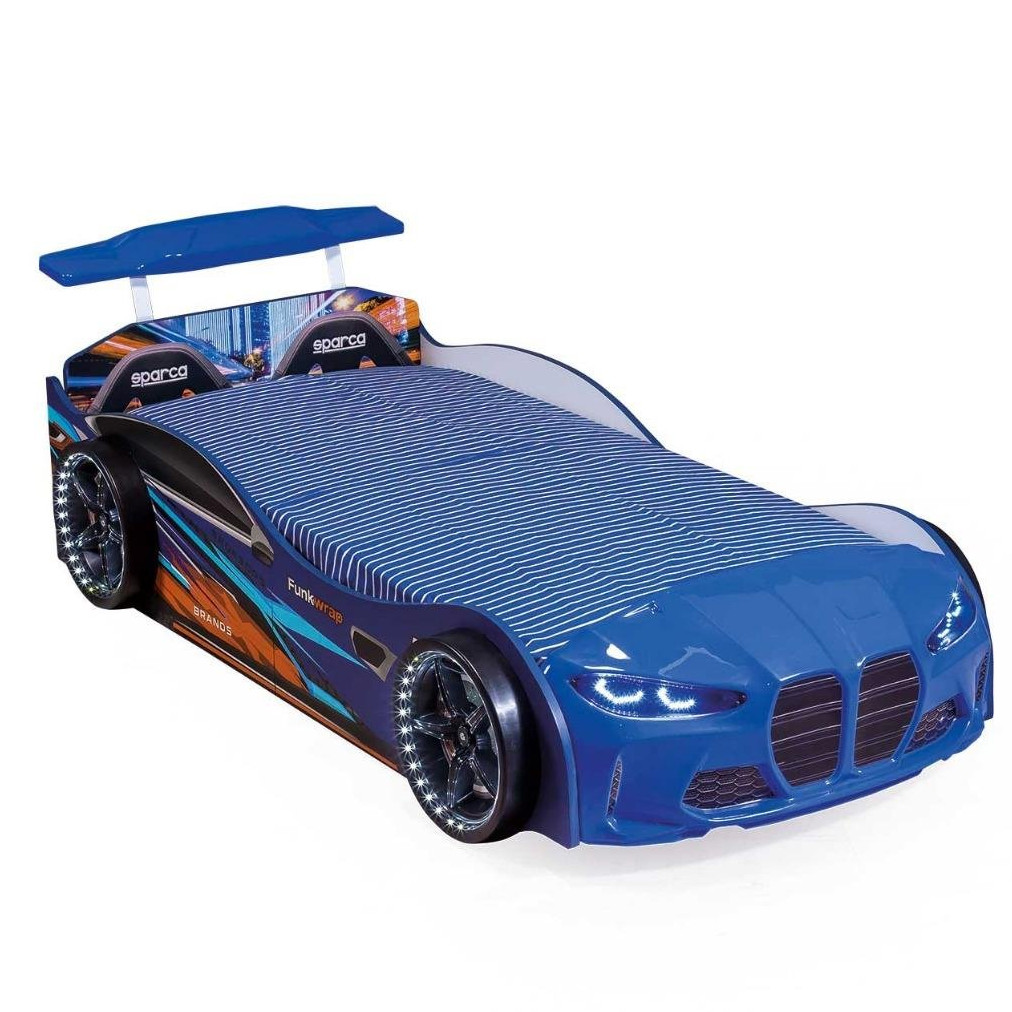 Autobett GT Racer Blau 1