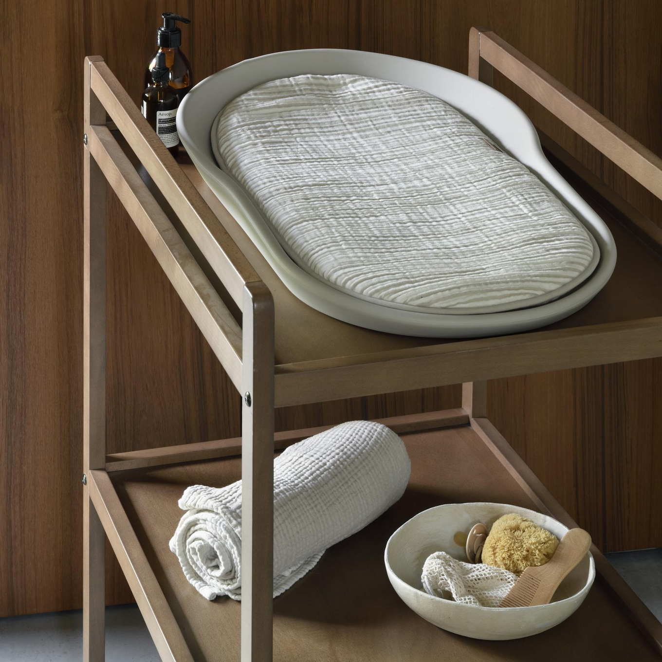 Wickelauflage Natural Mamee Stripes 5