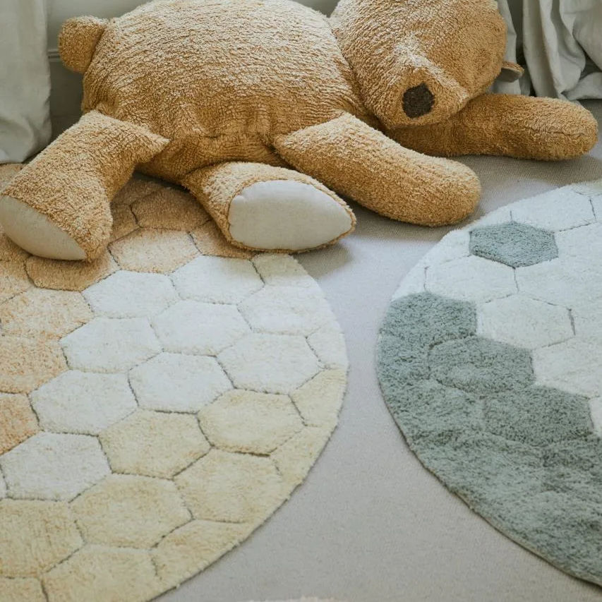 Teppich Honeycomb Gold 3