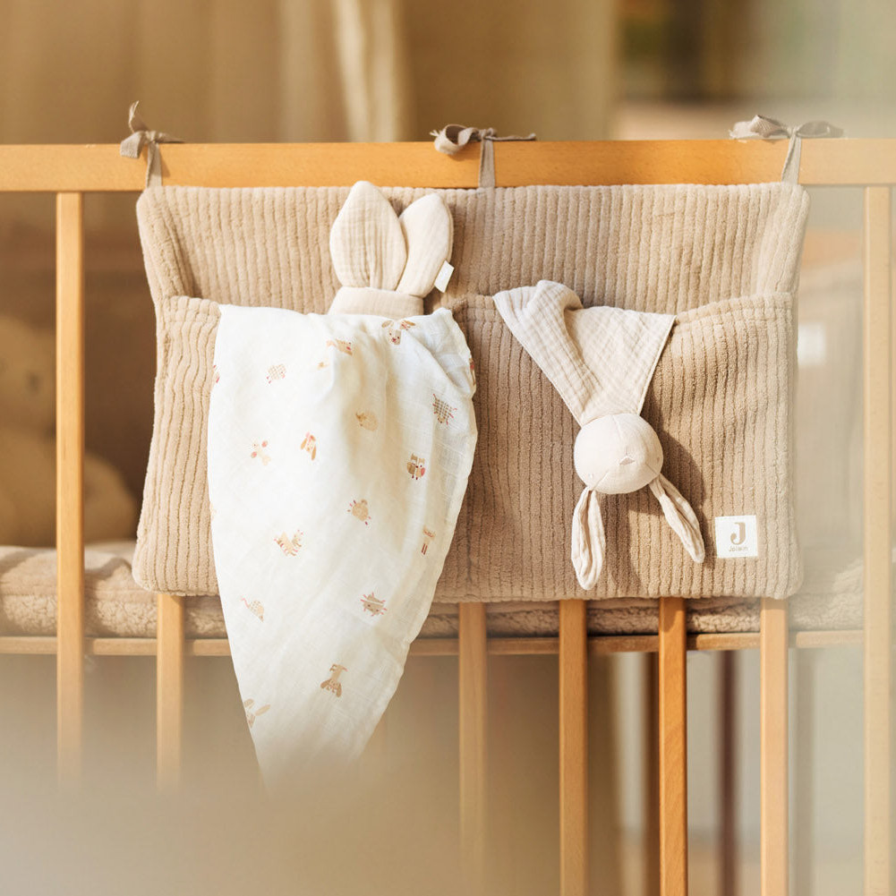 Betttasche Cloudy RIb Milky Coffee #2