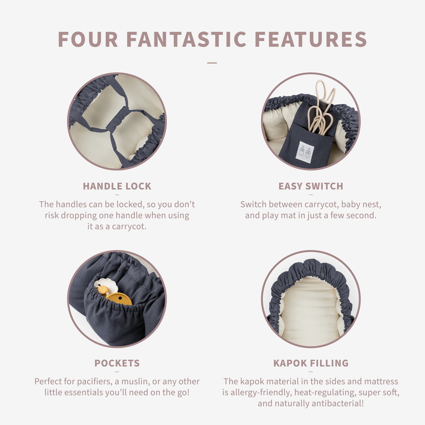 Babynest 3-in-1 Blue 9