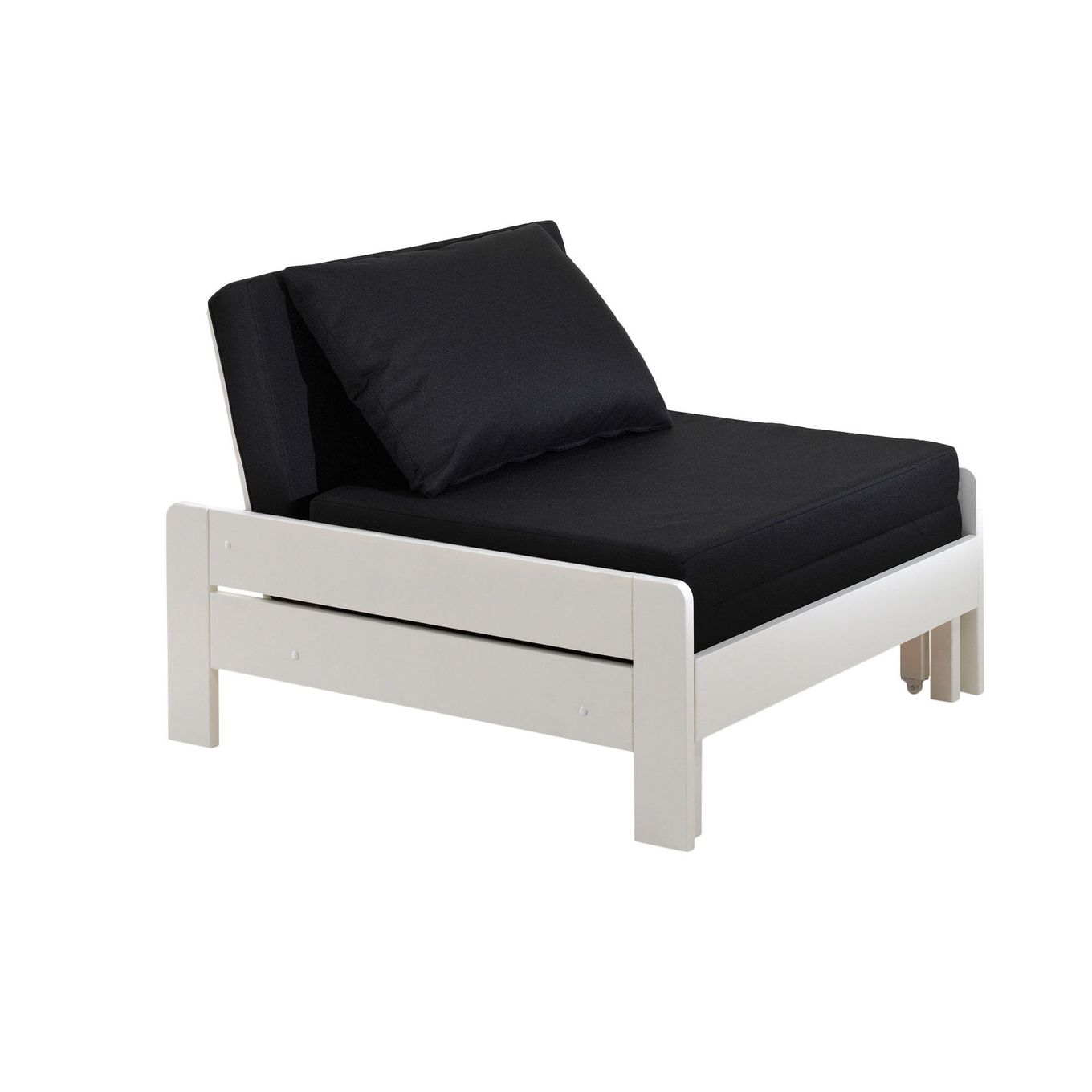 Sessel-Bett Oliver Weiss 2