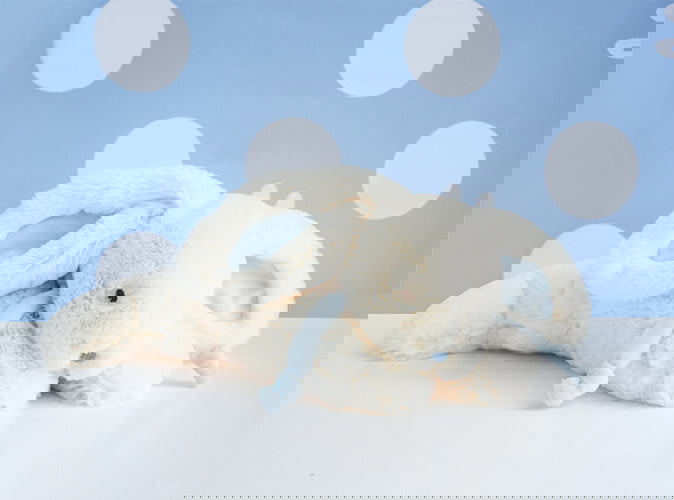 Bonbon Hase Blau 30cm 3