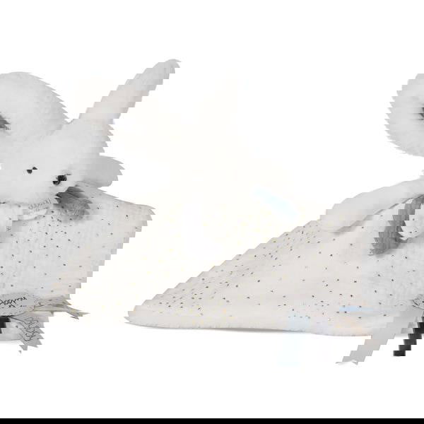 Schmusetuch Happy Glossy Weiss 3