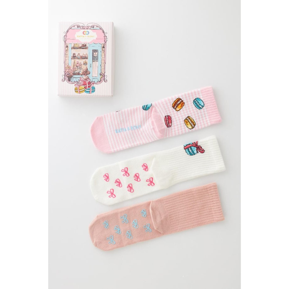 Socken Macaron 3er Set 2-4 Jahre 3
