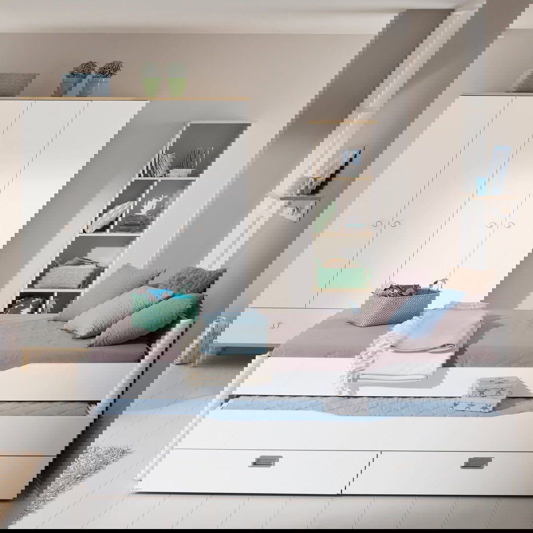 Kojenbett Ylvie Weiss, 90 x 200 cm 2