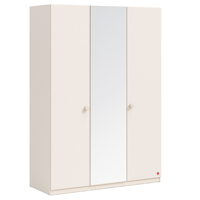 Kleiderschrank Varia 3-türig mit Spiegel