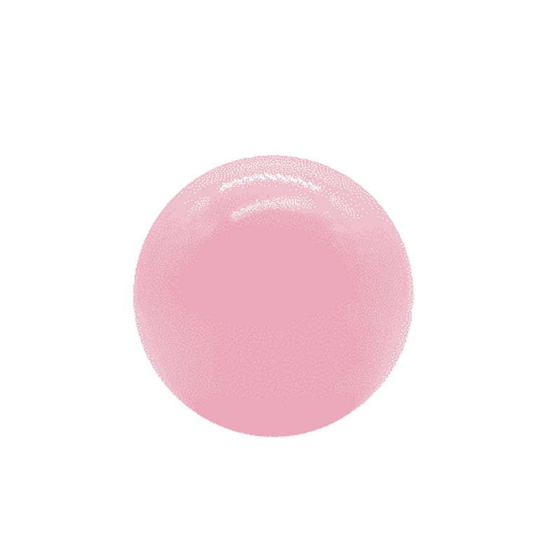 Grosse Extrabälle Pearl Pink 3Stk. 1