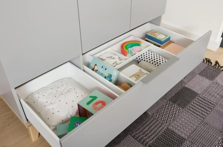 Kleiderschrank Fiene 3-türig 7