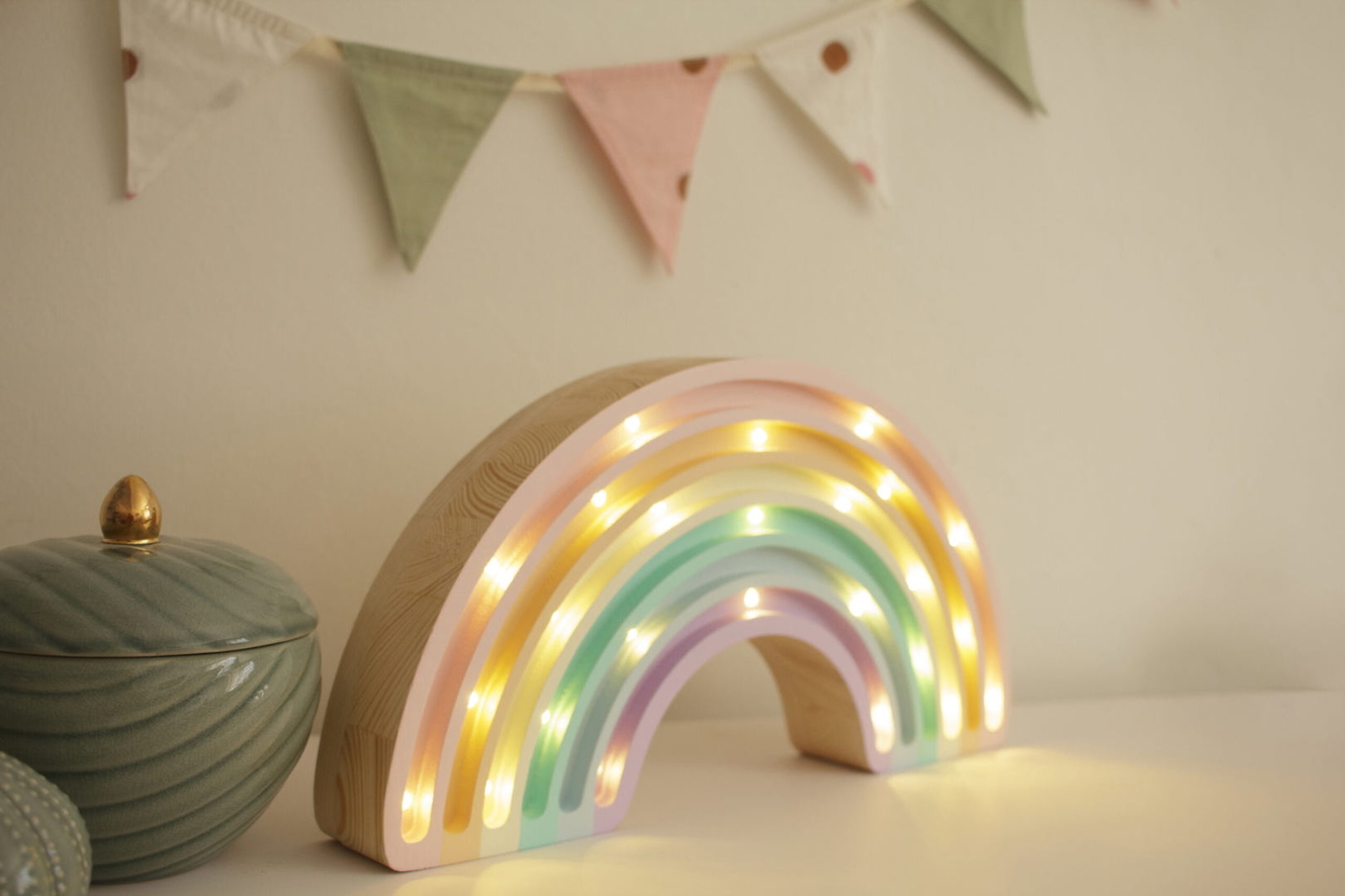 Nachtlampe Rainbow Pastel 2