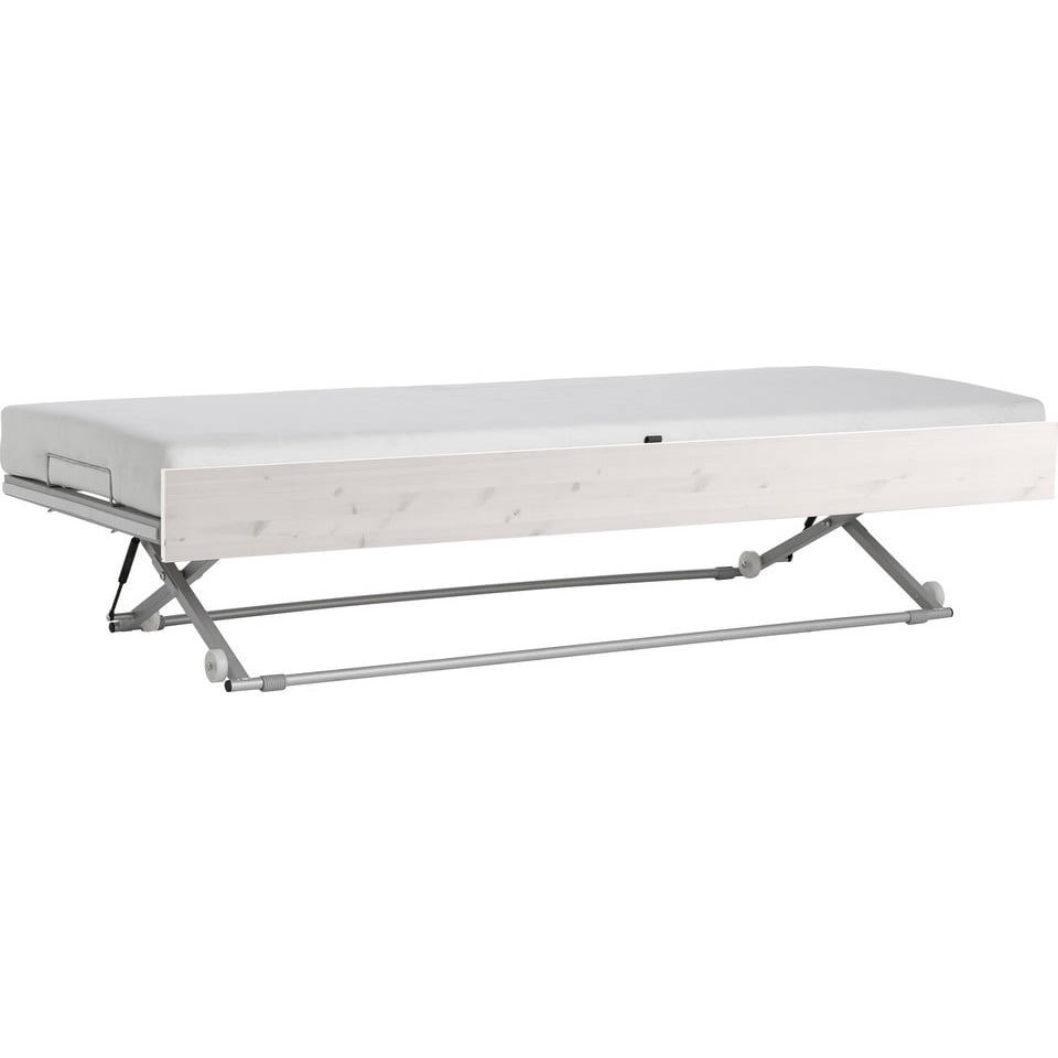 Gästebett Semiautomatisch Weiss lasiert