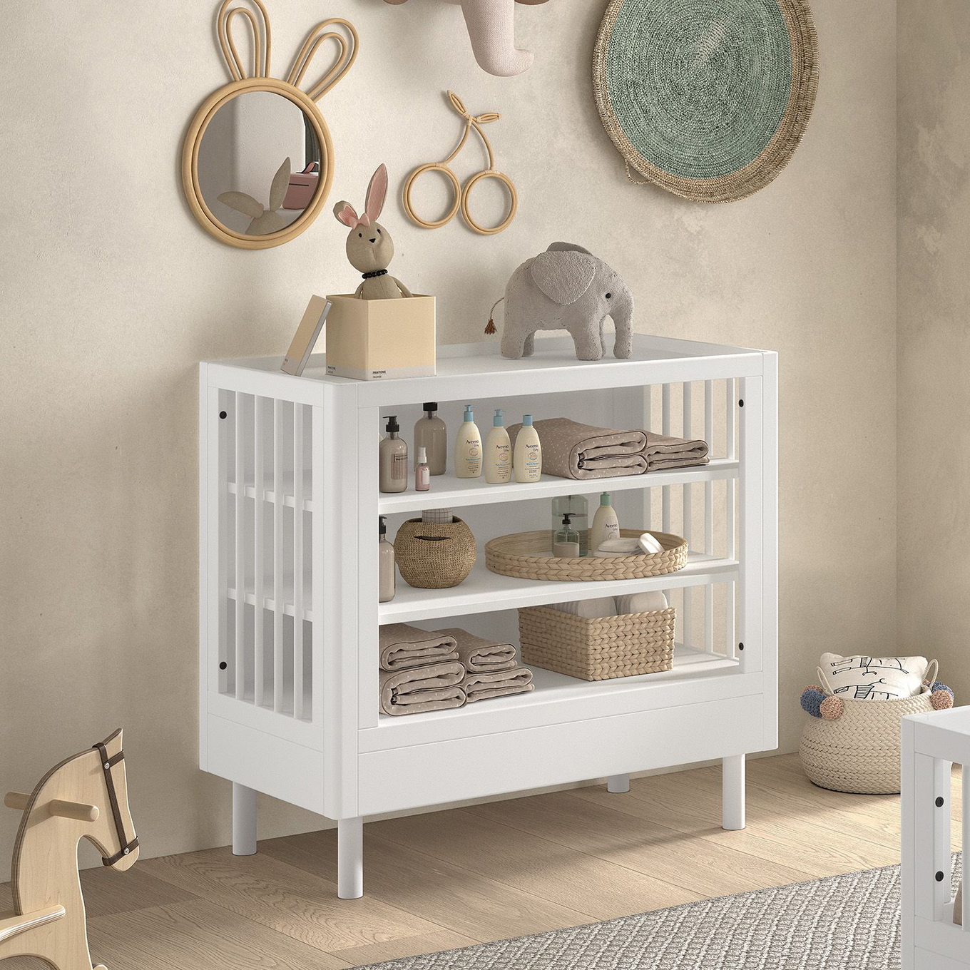 Kinderzimmer Forrest Buche 4-teilig Set B 6