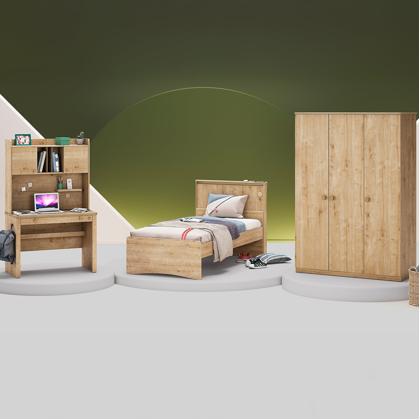 Kinderzimmer Mocha Set