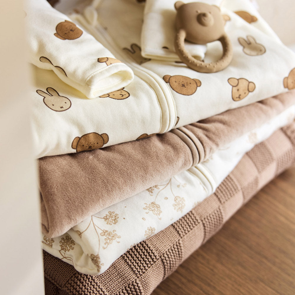 Schlafsack mit abnehmbaren Ärmeln Velvet Milky Coffee, 60 cm 2